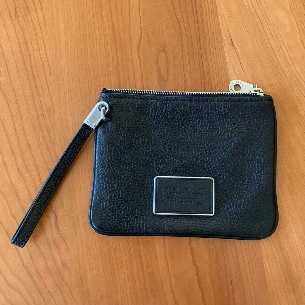 Marc by Marc Jacobs Black Leather Wristlet